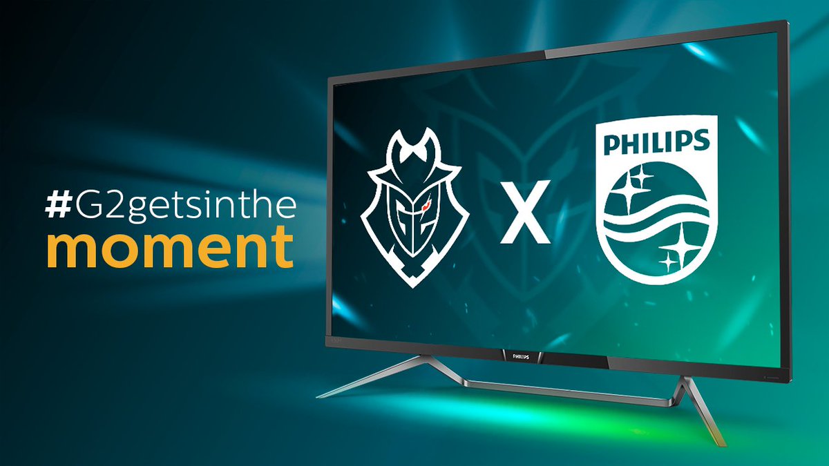 G2 Esports Philips Monitors Partnership G2 Esports Philips Monitors Partnership