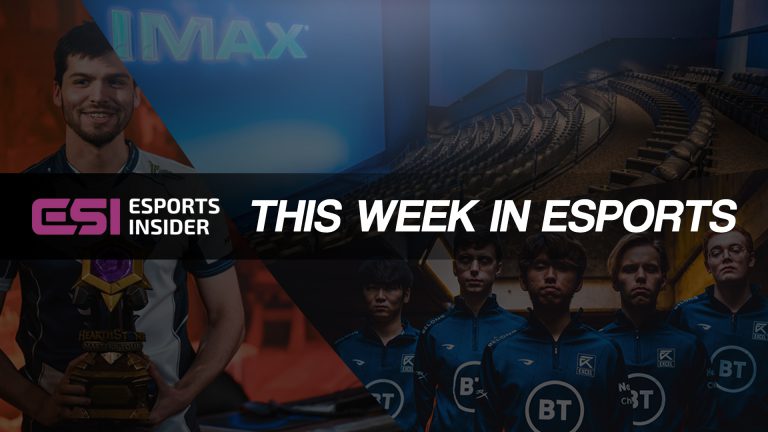 This week in esports: BT, IMAX, Blizzard, Olympique Lyonnais