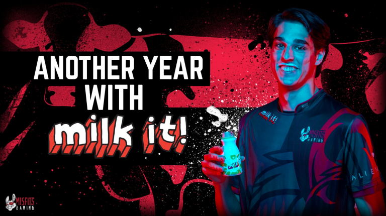 Misfits Gaming renews Milk It! campaign partnership