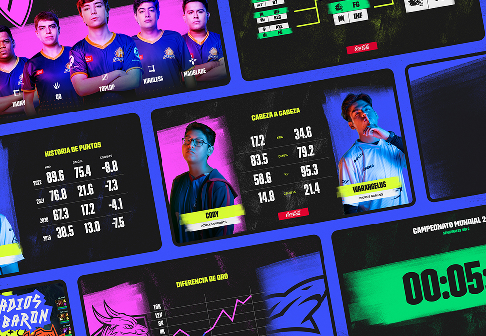 Latin America League Broadcast Screens