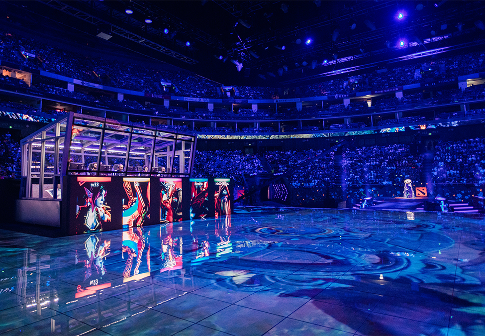 The stage at TI