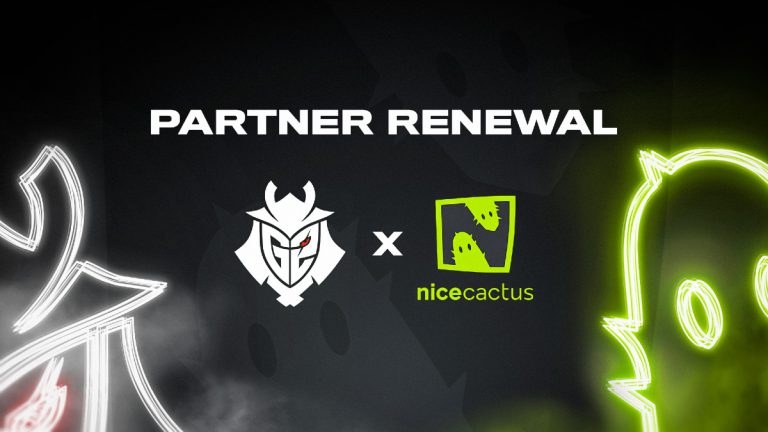 G2 Esports grows partnership with Nicecactus