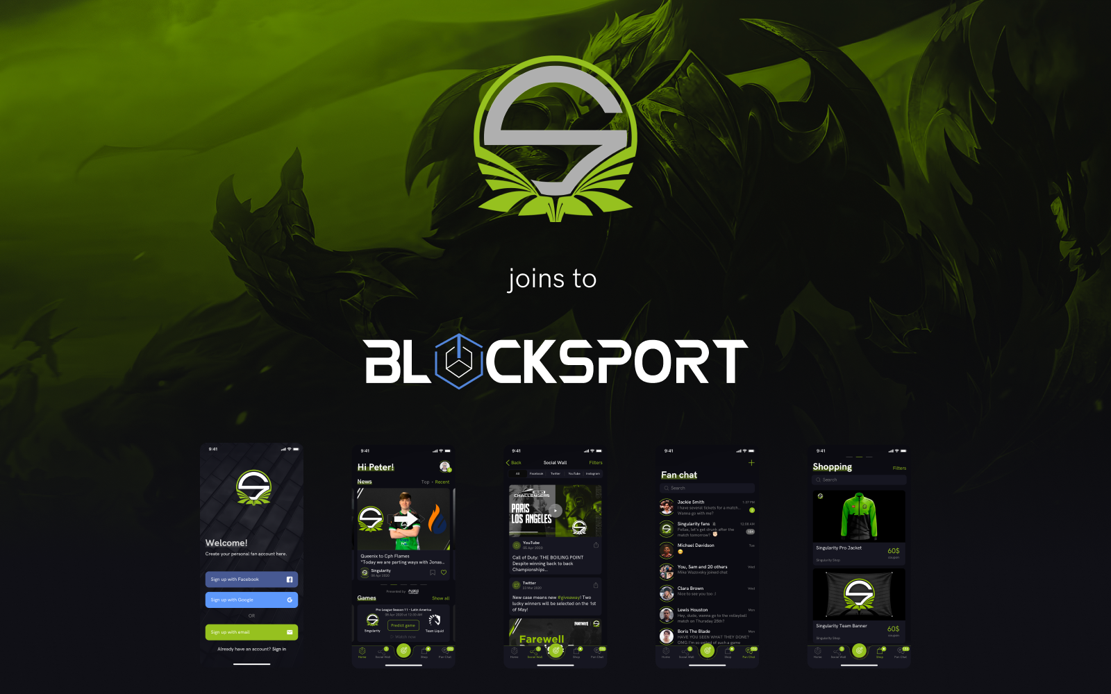 Blocksport Team Singularity