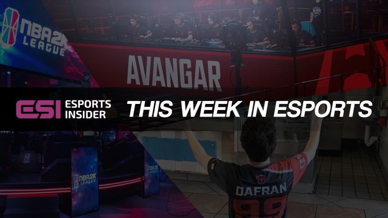 This week in esports: AVANGAR, Chupa Chups, McDonald's, NBA