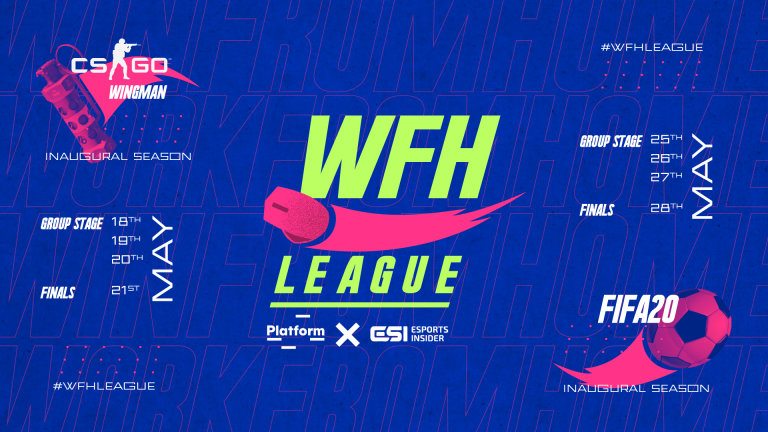 Esports Insider and Platform announce WFH League