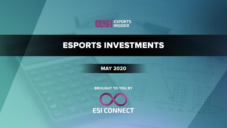 $17.4M raised in disclosed esports investments in May 2020