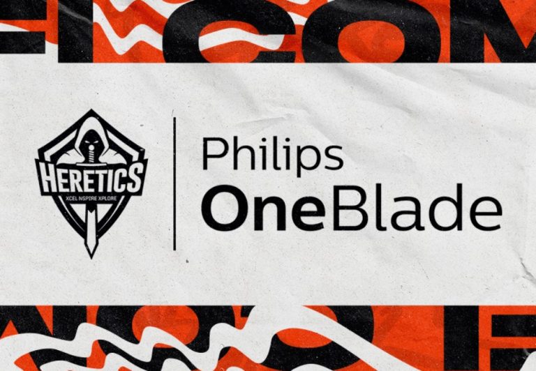 Team Heretics freshens up with Philips OneBlade deal