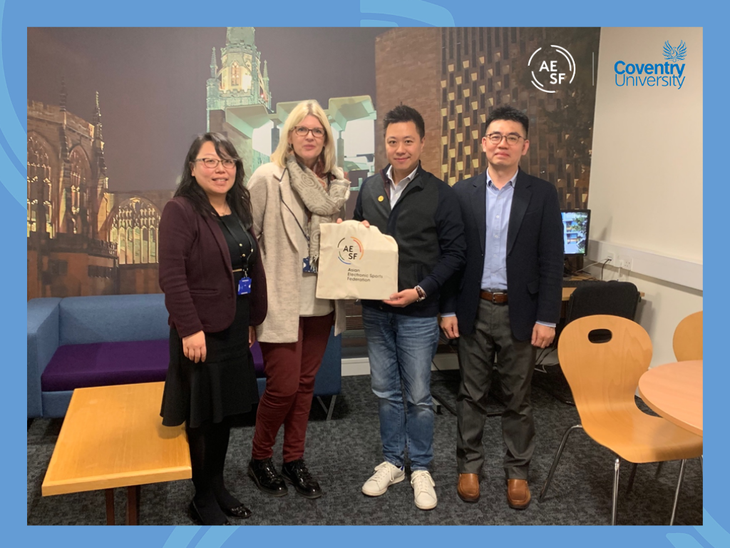 Asian Electronic Sports Federation announces Coventry University as strategic partner Asian Electronic Sports Federation announces Coventry University as strategic partner