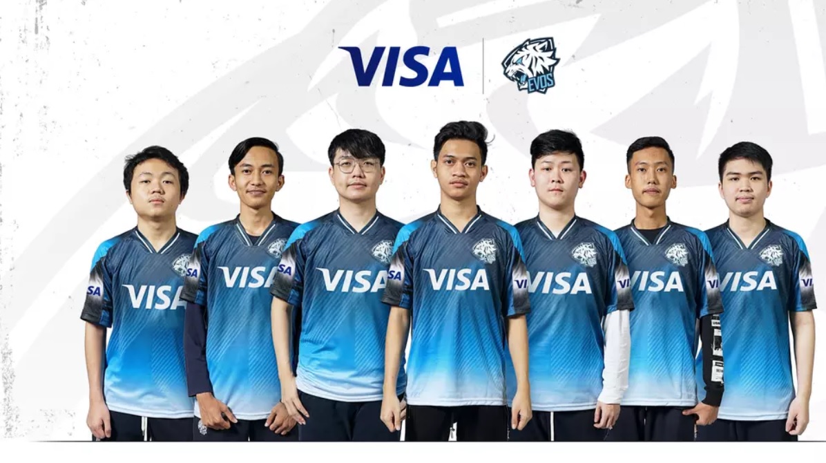 EVOS esports Visa partnership EVOS esports Visa partnership