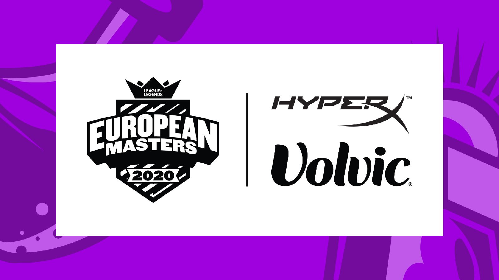 European Masters finds summertime partners in HyperX and Volvic Germany European Masters finds summertime partners in HyperX and Volvic Germany