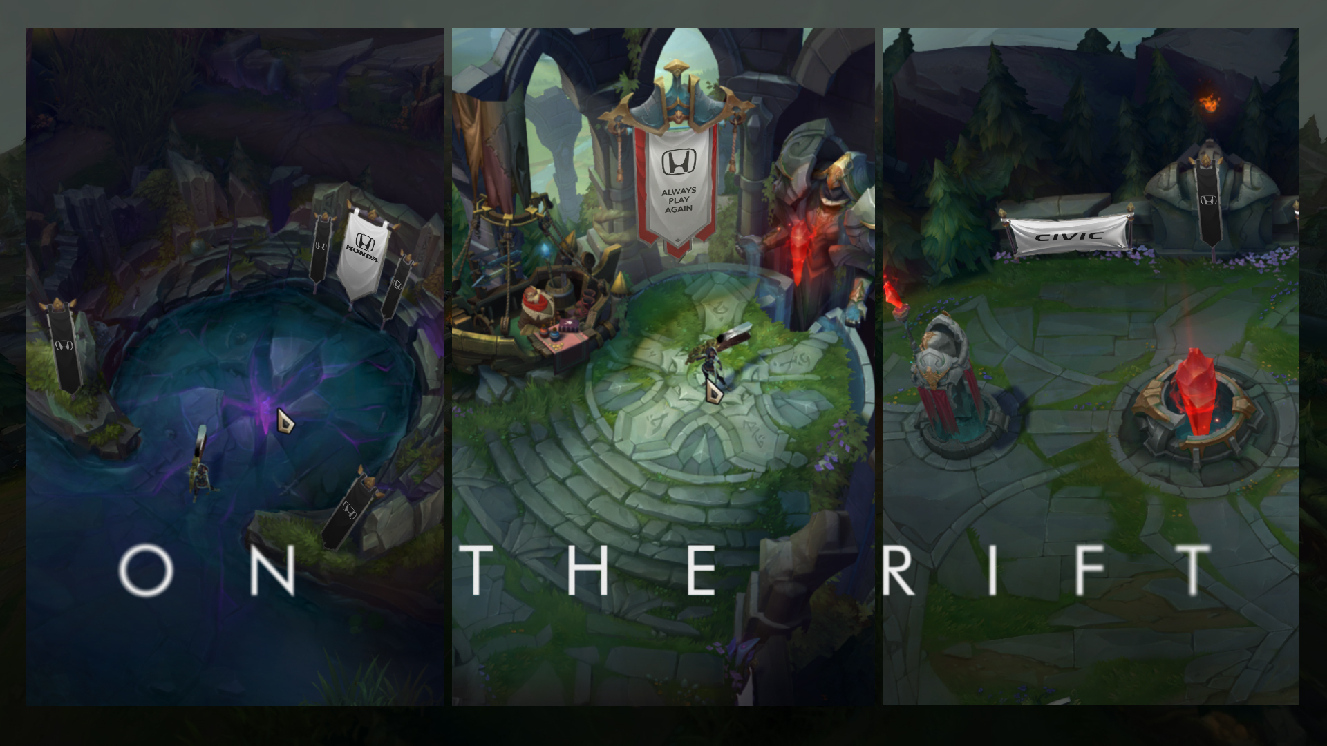 Honda LCS In-Game Banner