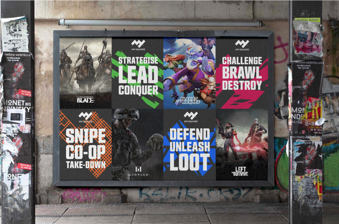 Turquoise Branding MY.GAMES