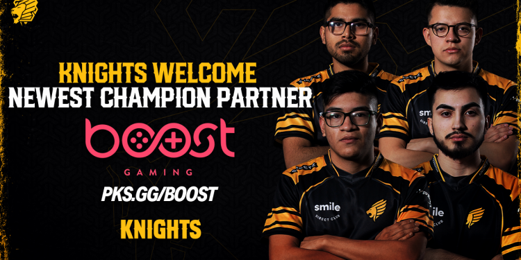 Pittsburgh Knights seals partnership with Boost Gaming