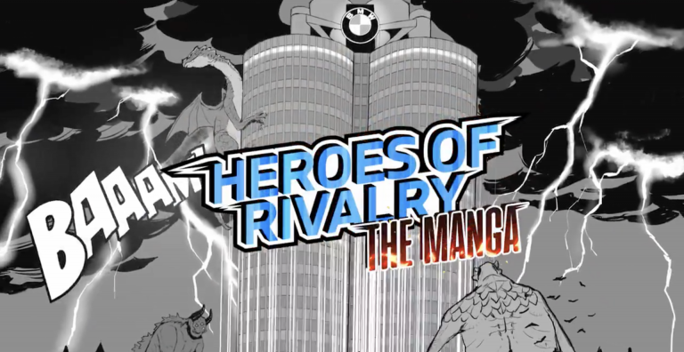 BMW Esports creates 'Heroes of Rivalry' manga, presents OG Esports as new partner