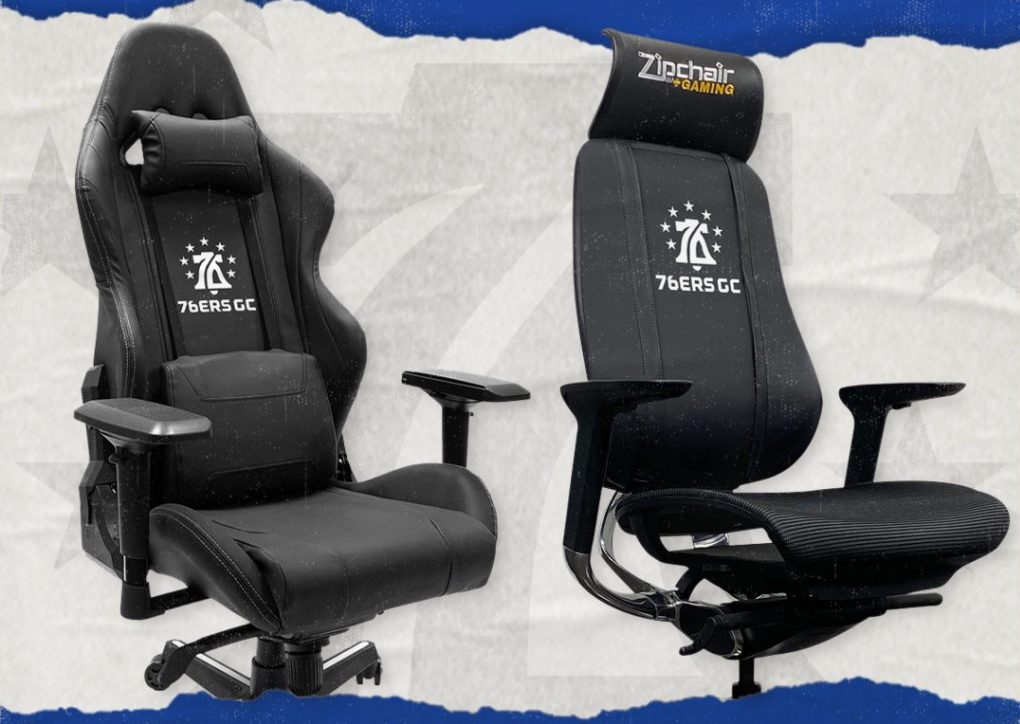 76ers Gaming Club gets comfortable with Zipchair deal