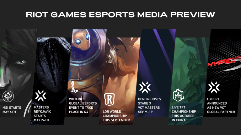 Riot Games unveils esports plans for VALORANT, Wild Rift, and Teamfight Tactics