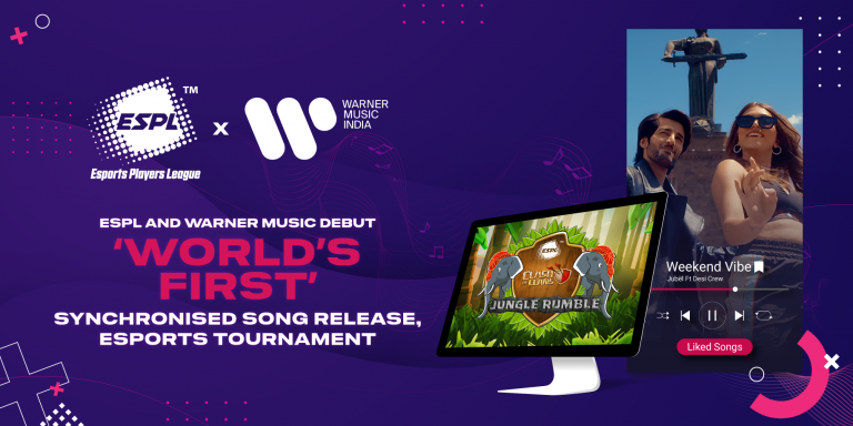 ESPL and Warner Music India debut ‘world’s first’ synchronised song release, esports tournament