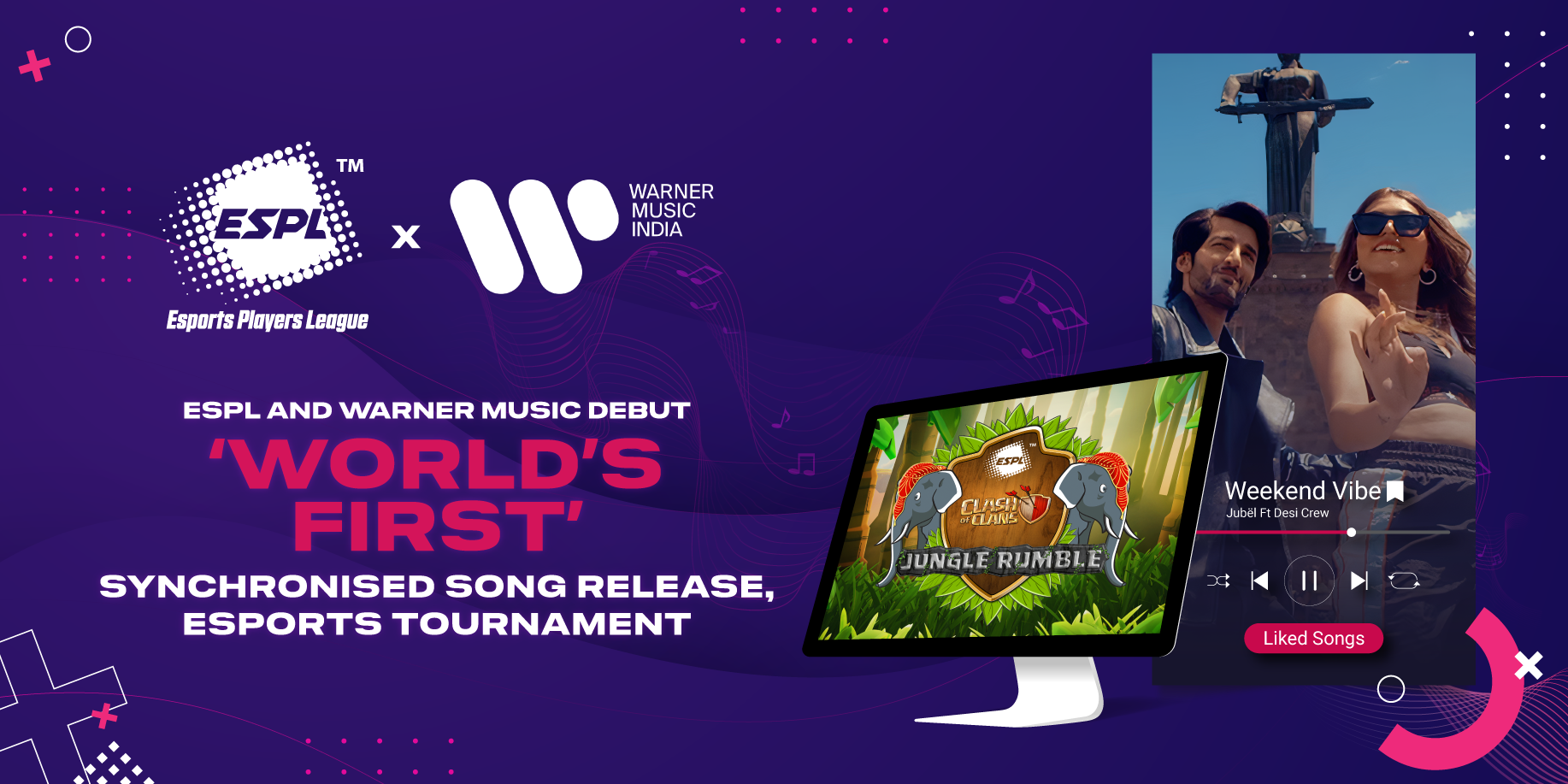 ESPL and Warner Music India 'Weekend Vibe'