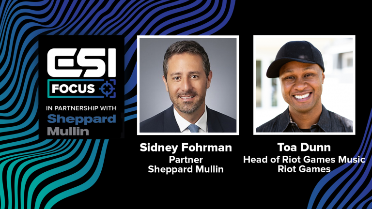 VIDEO: Sidney Fohrman & Toa Dunn on law, music and esports converging | ESI Focus