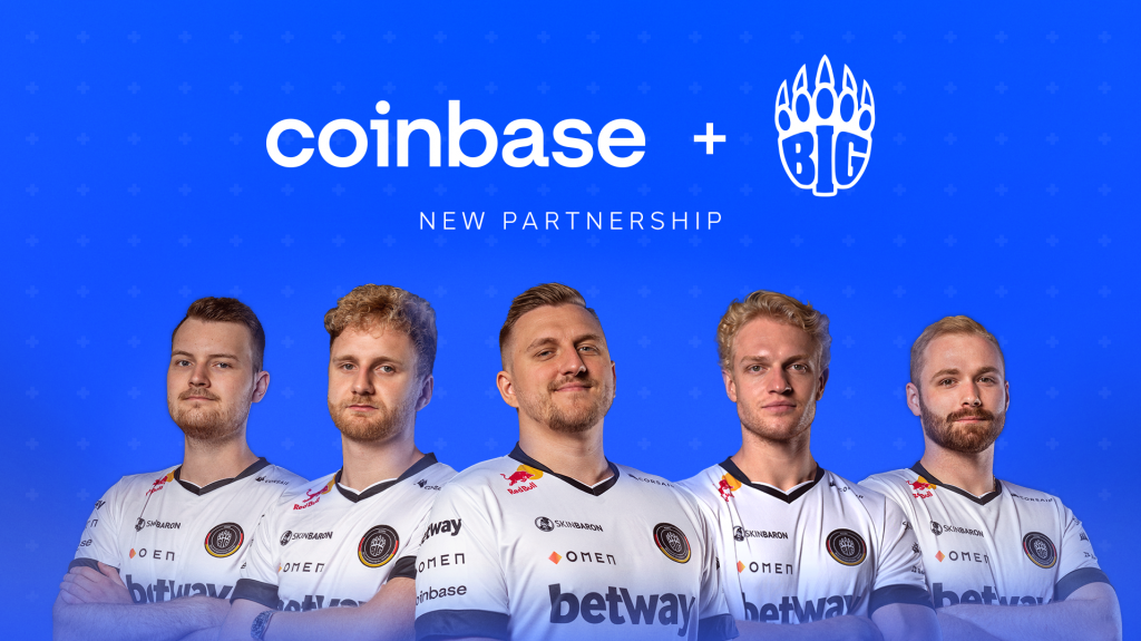 BIG partners with cryptocurrency exchange Coinbase