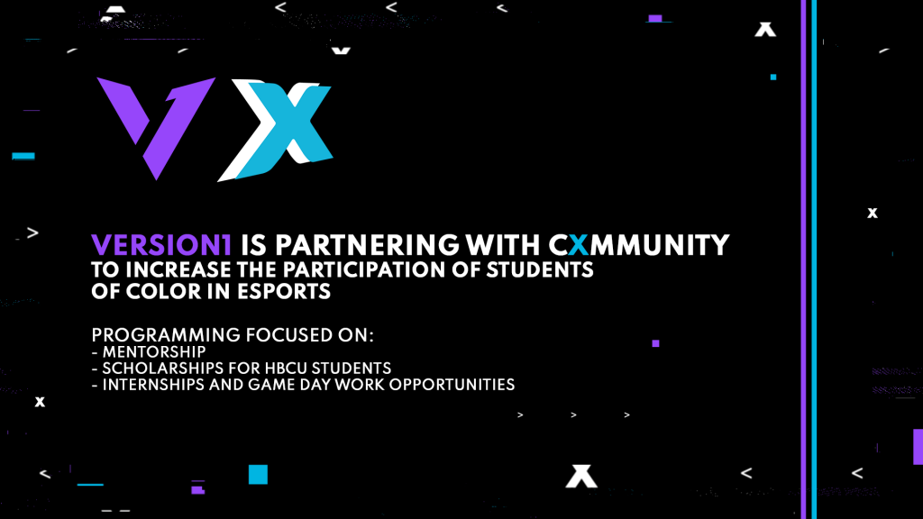 Cxmmunity and Version1 launch esports scholarship, mentorship programmes for HBCU students