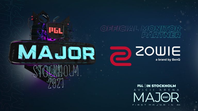 ZOWIE named official monitor partner of PGL Major Stockholm 2021