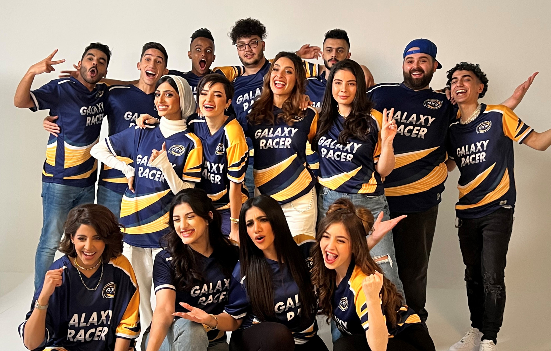 Galaxy Racer MENA content creators