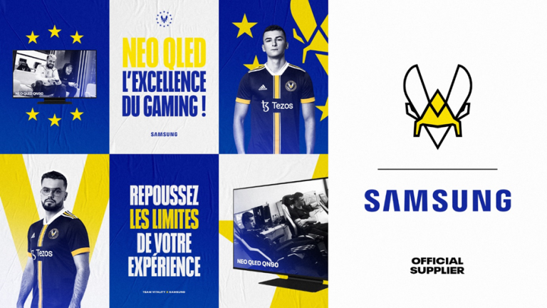 Team Vitality names Samsung as official TV partner