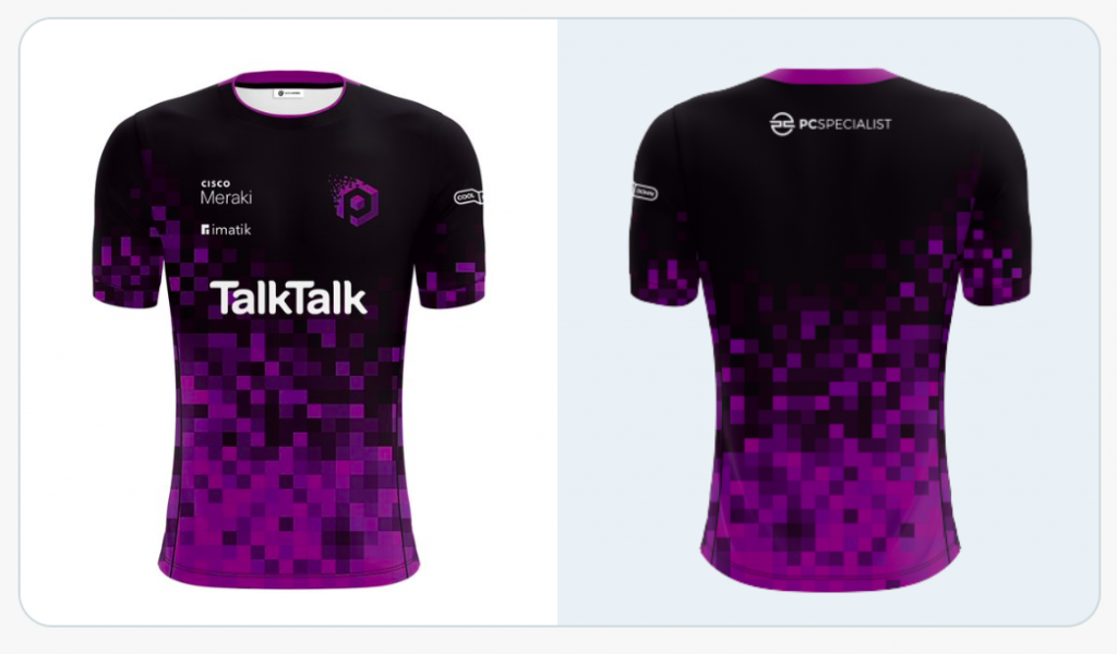 Pixel Esports bar jerseys