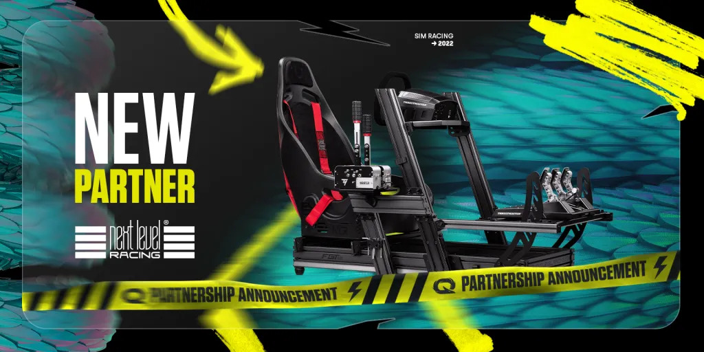 qlash next level gaming collab announcement image