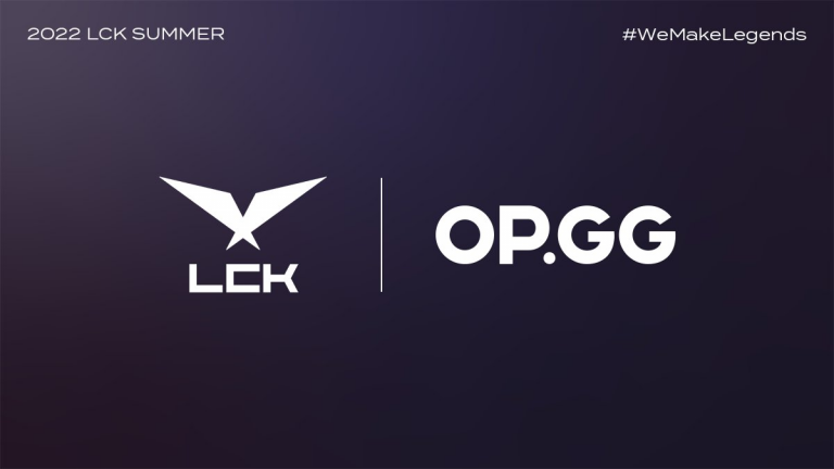 LCK partners with OP.GG, announces YouTube broadcasts