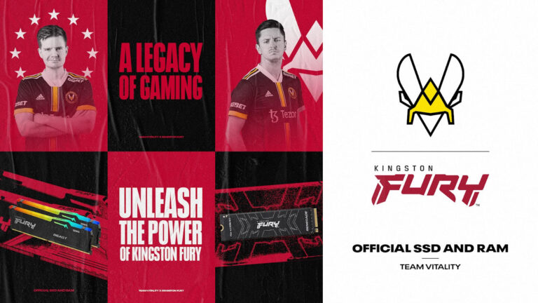 Team Vitality partners with Kingston FURY