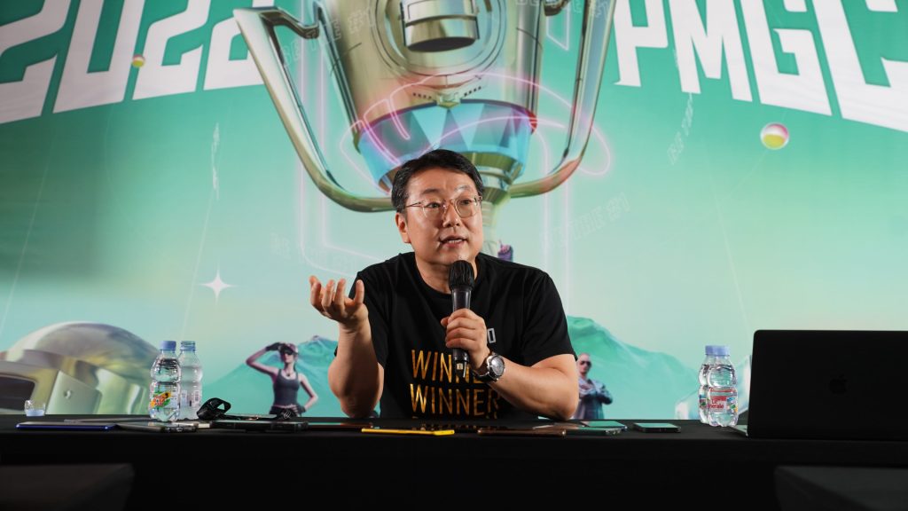 James Yang at PUBG Mobile Global Championship 2022