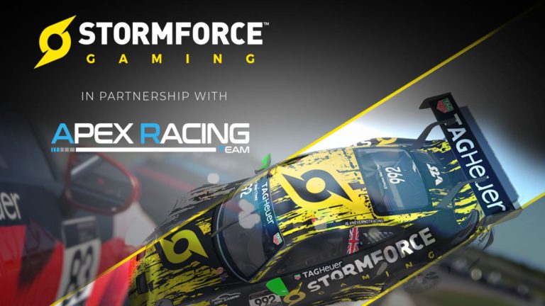 Apex Racing Team secures Stormforce Gaming sim racing partnership