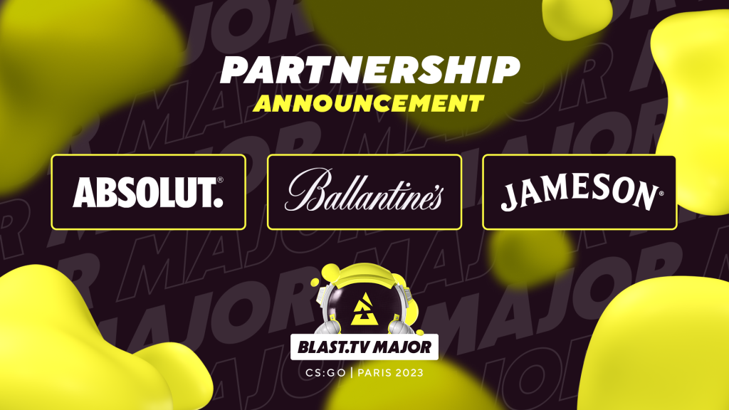 BLAST alcohol partnership Pernod Ricard Absolut Jameson