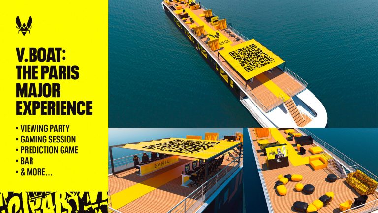 Team Vitality sets sail with boat fan activation