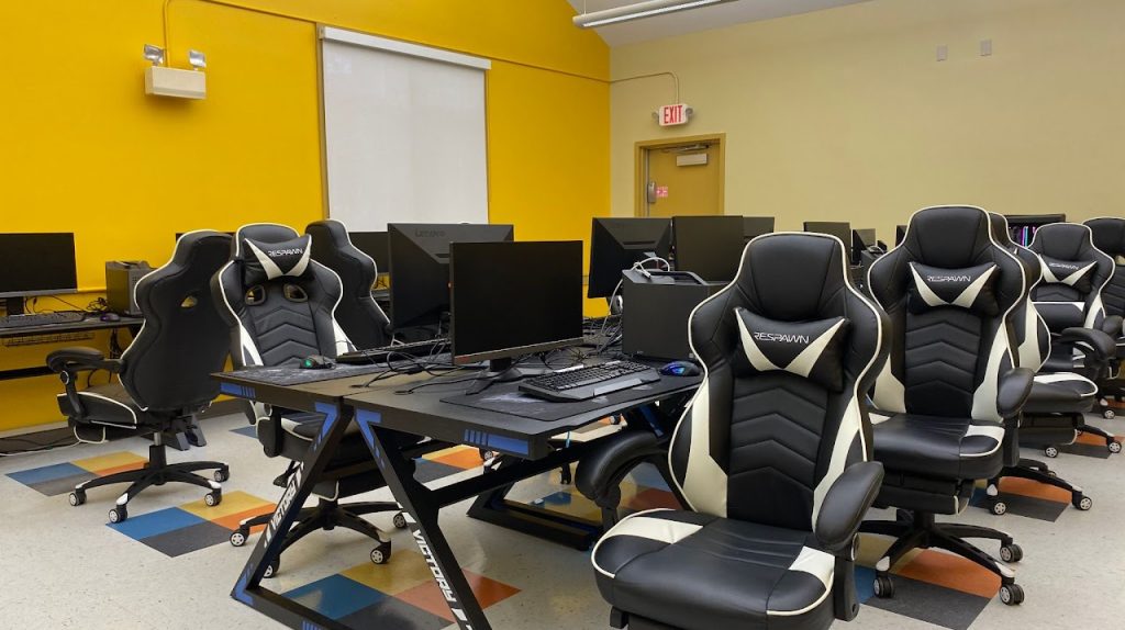 Stockton University esports facility Galloway campus