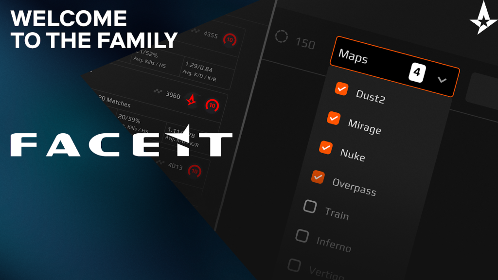 astralis and faceit partnership key art