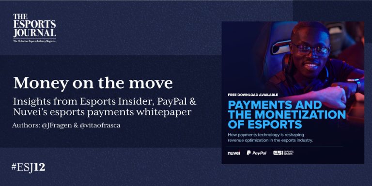 Money on the Move: Insights from the esports payments whitepaper