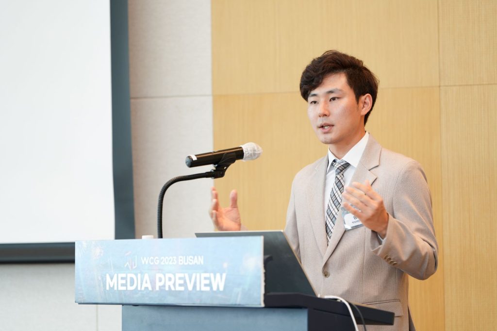 World Cyber Games BUSAN press event