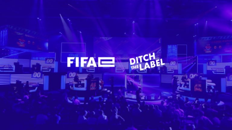 FIFAe joins forces with Ditch the Label for wellbeing initiative