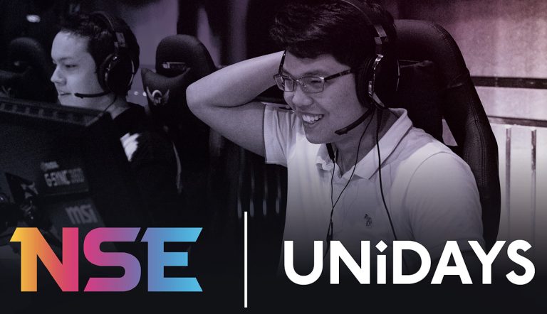 NSE and UNiDAYS join forces to boost the UK university esports ecosystem