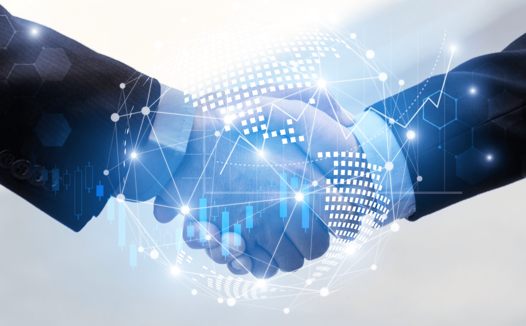 Signing a digital partnership