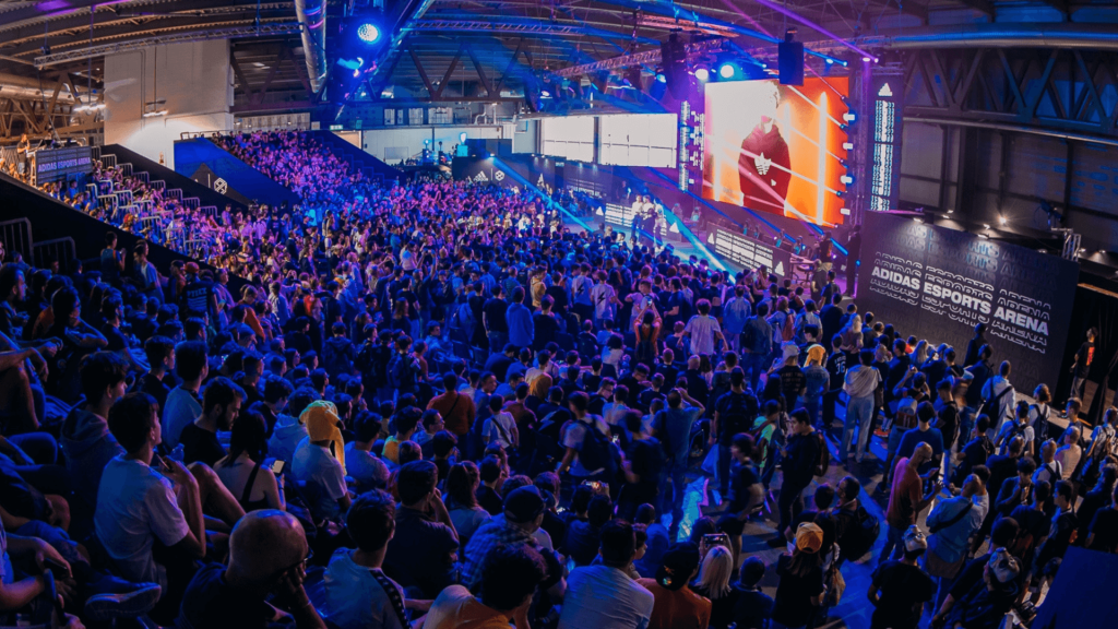 Milan Games Week esports arena