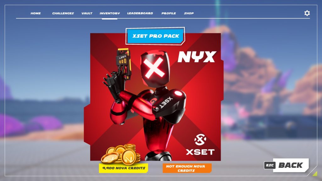Image of XSET Pro Pack in Robosquad Revolution game