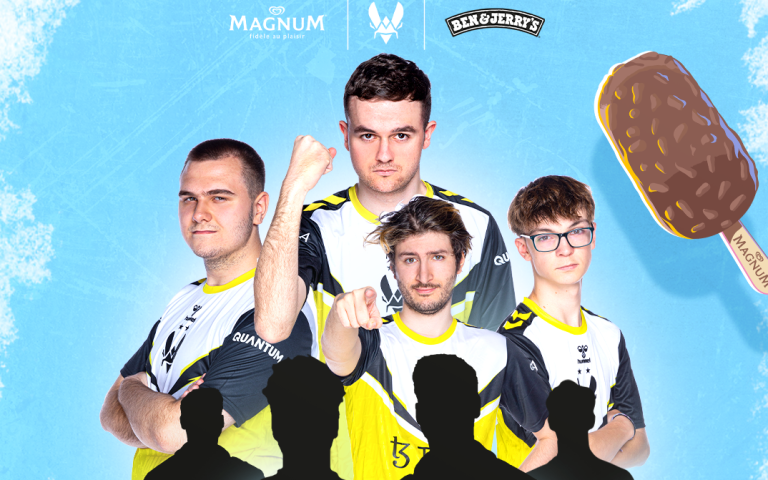 Team Vitality, Ben and Jerrys, Magnum launch Rocket League showmatch