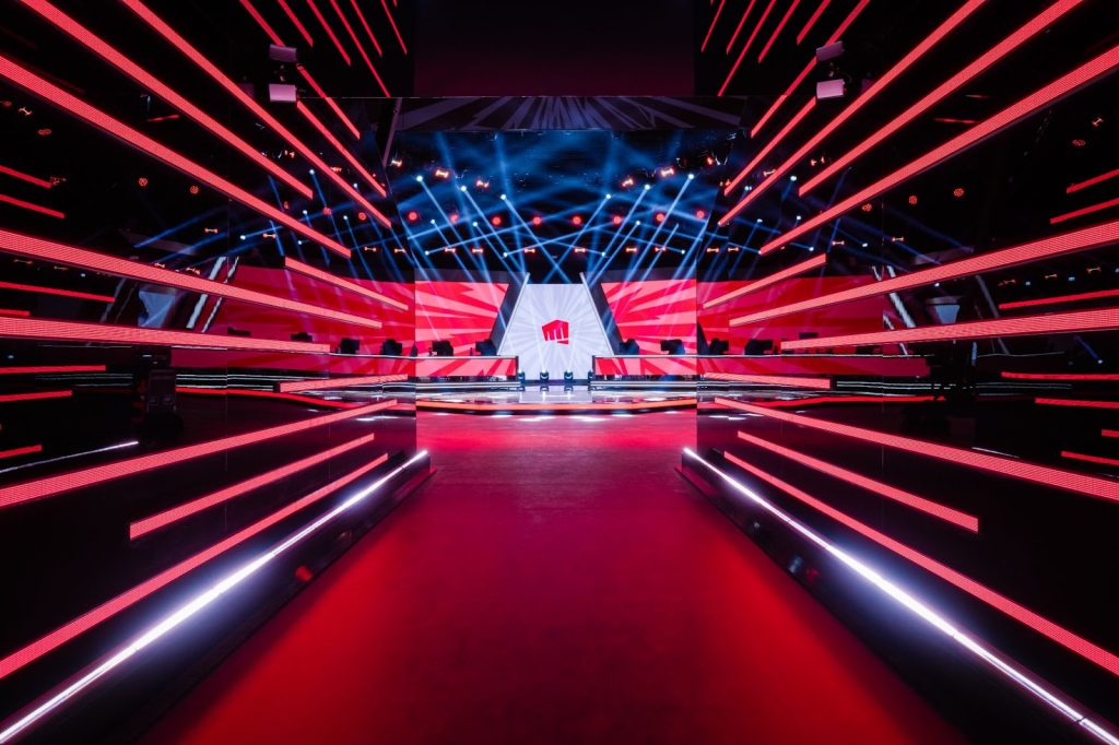 Riot Games Arena player walkout area