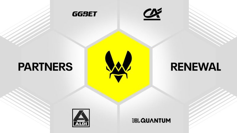 Team Vitality renews four partnerships for 2024 season including GG.BET, ALDI, Crédit Agricole