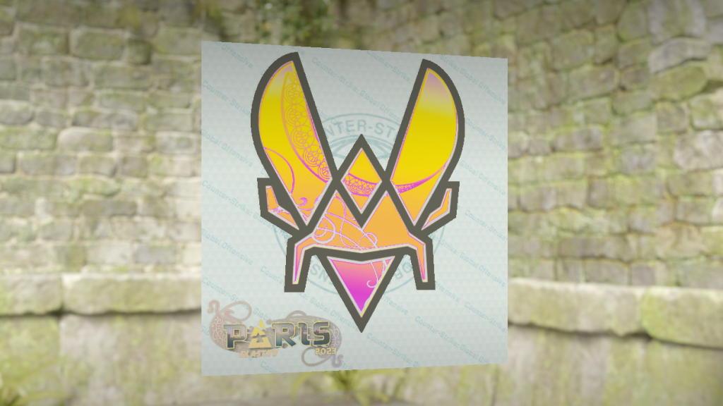 Team Vitality sticker Paris Major