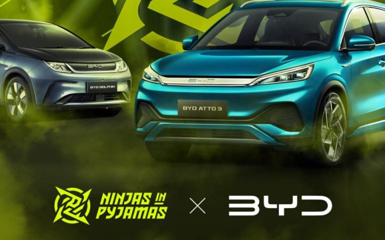Ninjas in Pyjamas partners with automotive company BYD